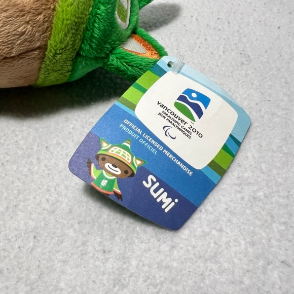 Sumi Toy Plush 7.5" 2010 Vancouver Winter Paralympic Games Mascot - Picture 3 of 7